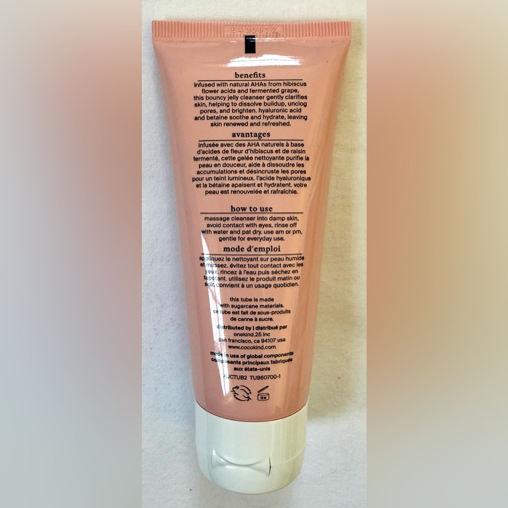 Cocokind AHA Jelly Cleanser - Picture 3 of 3